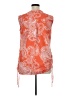 Roz & Ali Orange Sleeveless Blouse Size XL - photo 2