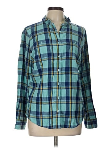 St. John's Bay Long Sleeve Button-Down Shirt (view 1)