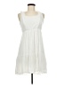 Unbranded 100% Viscose Solid White Casual Dress Size M - photo 1