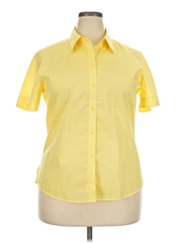 Foxcroft Short Sleeve Button-Down Shirt (view 1)