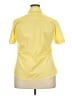 Foxcroft Yellow Short Sleeve Button-Down Shirt Size 18 - photo 2
