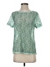 Ann Taylor LOFT Teal Short Sleeve Blouse Size S - photo 1