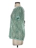 Ann Taylor LOFT Teal Short Sleeve Blouse Size S - photo 5