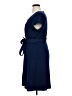 Lands' End Solid Blue Casual Dress Size 1X - photo 5