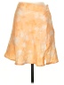 Free People 100% Polyester Tie-dye Orange Casual Skirt Size 2 - photo 1