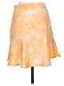 Free People 100% Polyester Tie-dye Orange Casual Skirt Size 2 - photo 2