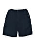 Lands' End 100% Polyester Solid Blue Shorts Size 8 - photo 1