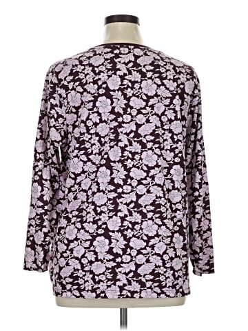 Lands' End 3/4 Sleeve T-Shirt (view 2)