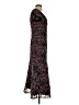 JS Collections 100% Polyester Paisley Burgundy Cocktail Dress Size 2 - photo 4