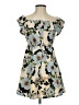 JOA 100% Polyester Floral Blue Cocktail Dress Size XS - photo 1