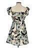 JOA 100% Polyester Floral Blue Cocktail Dress Size XS - photo 2