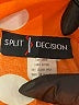 Split Decision 100% Rayon Polka Dots Orange Casual Dress Size 1 - photo 7