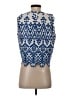 Assorted Brands 100% Polyester Blue Sleeveless Blouse Size 4 - photo 2