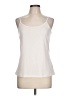 Unbranded 100% Polyester Ivory Tank Top Size L - photo 1