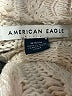 American Eagle Outfitters 100% Cotton Stripes Ivory Pullover Sweater Size M - photo 7