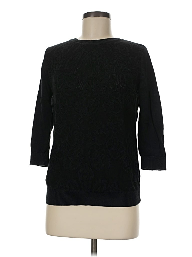 Pre-owned Banana Republic Factory Store Pullover Sweater In Black