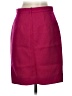 Pure Collection 100% Wool Solid Burgundy Wool Skirt Size 2 - photo 2