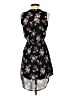 rue21 100% Polyester Floral Black Casual Dress Size S - photo 2