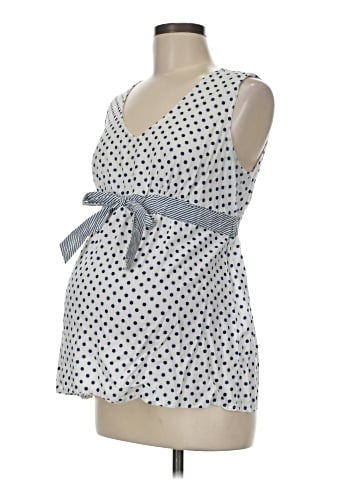 Motherhood Sleeveless Blouse (view 1)