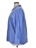 Chico's Blue Long Sleeve Button-Down Shirt Size XL - photo 5