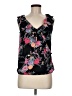 Iz Byer Black Sleeveless Blouse Size M - photo 1