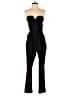 Rules of Etiquette Solid Black Jumpsuit Size XS - photo 1