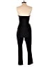 Rules of Etiquette Solid Black Jumpsuit Size XS - photo 2