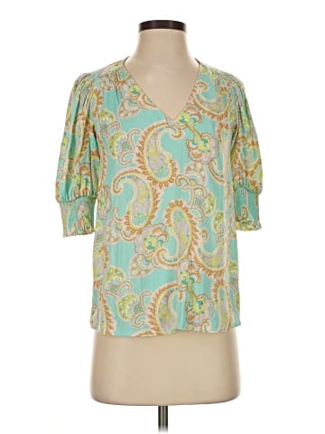 Sigrid Olsen 3/4 Sleeve Blouse (view 1)