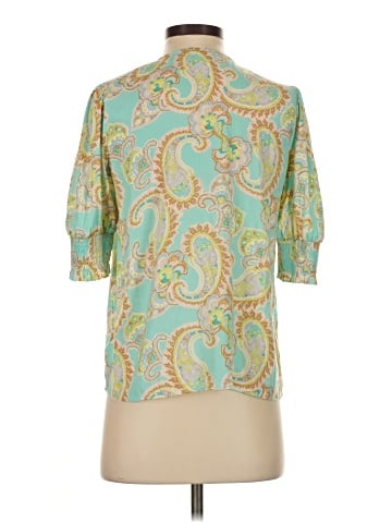 Sigrid Olsen 3/4 Sleeve Blouse (view 2)