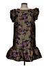 TCEC Floral Brown Cocktail Dress Size L - photo 1
