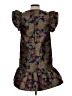 TCEC Floral Brown Cocktail Dress Size L - photo 2