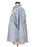 Lands' End 100% Cotton Stripes Blue Long Sleeve Button-Down Shirt Size 1X - photo 5