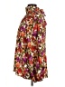 Unbranded Floral Brown Long Sleeve Blouse Size M (estimated) - photo 5