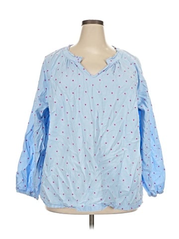 Croft & Barrow 3/4 Sleeve Blouse (view 1)