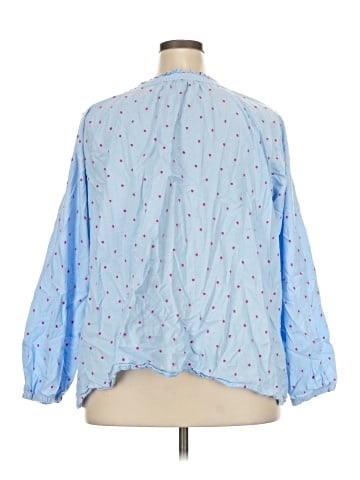 Croft & Barrow 3/4 Sleeve Blouse (view 2)
