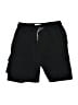 Sovereign Code Solid Black Cargo Shorts Size 10 - photo 1
