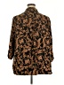 Torrid Paisley Brown 3/4 Sleeve Blouse Size 3X Plus (3) - photo 2