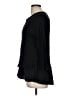 Neiman Marcus 100% Viscose Black Long Sleeve Top Size M - photo 5