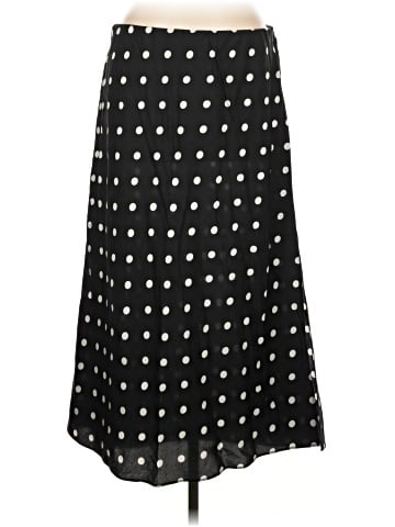 Madewell The Layton Midi Slip Skirt in Polka Dot (view 1)