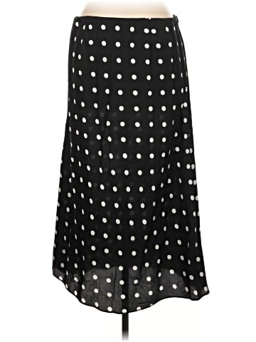 Madewell The Layton Midi Slip Skirt in Polka Dot (view 2)
