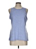 Ideology 100% Polyester Blue Sleeveless T-Shirt Size L - photo 1