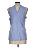 Ideology 100% Polyester Blue Sleeveless T-Shirt Size L - photo 2