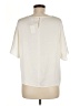 Bar III Ivory Short Sleeve Top Size M - photo 2