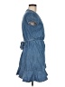 Draper James 100% Cotton Blue Denim Vest Size 6 - photo 4