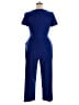 Calvin Klein Solid Blue Jumpsuit Size 12 - photo 2