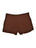 Wildfox 100% Rayon Solid Brown Shorts Size XXL - photo 1