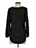 Vince Camuto 100% Polyester Polka Dots Black Long Sleeve Blouse Size S - photo 2