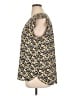Ann Taylor LOFT 100% Polyester Yellow Sleeveless Blouse Size XL - photo 5