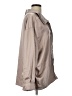 Lumiere 100% Polyester Metallic Tan Long Sleeve Blouse Size L - photo 4