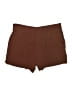 Wildfox 100% Rayon Solid Brown Shorts Size XXL - photo 2